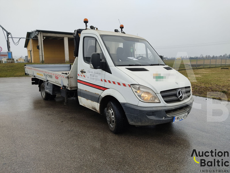 Mercedes-Benz Sprinter 515 CDI - Autocarro con pianale/ Cassone fisso, Camion con gru: foto 2 Mercedes-Benz Sprinter 515 CDI - Autocarro con pianale/ Cassone fisso, Camion con gru: foto 2