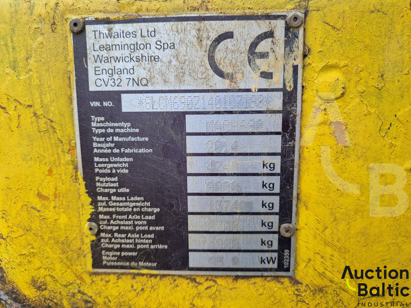 Dumper articolato Thwaites MACH690: foto 19 Dumper articolato Thwaites MACH690: foto 19