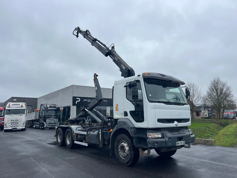 Renault Kerax 370 HIAB CRANE + Remote*SMART TACHO*KERAX370*roll off tipper - Camion con gru: foto 1 Renault Kerax 370 HIAB CRANE + Remote*SMART TACHO*KERAX370*roll off tipper - Camion con gru: foto 1