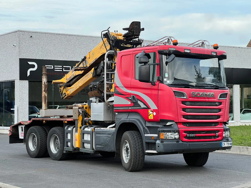 Scania R580 6x4 full steel*3pedal opticruise*R580 V8* - Camion trasporto legname: foto 3 Scania R580 6x4 full steel*3pedal opticruise*R580 V8* - Camion trasporto legname: foto 3