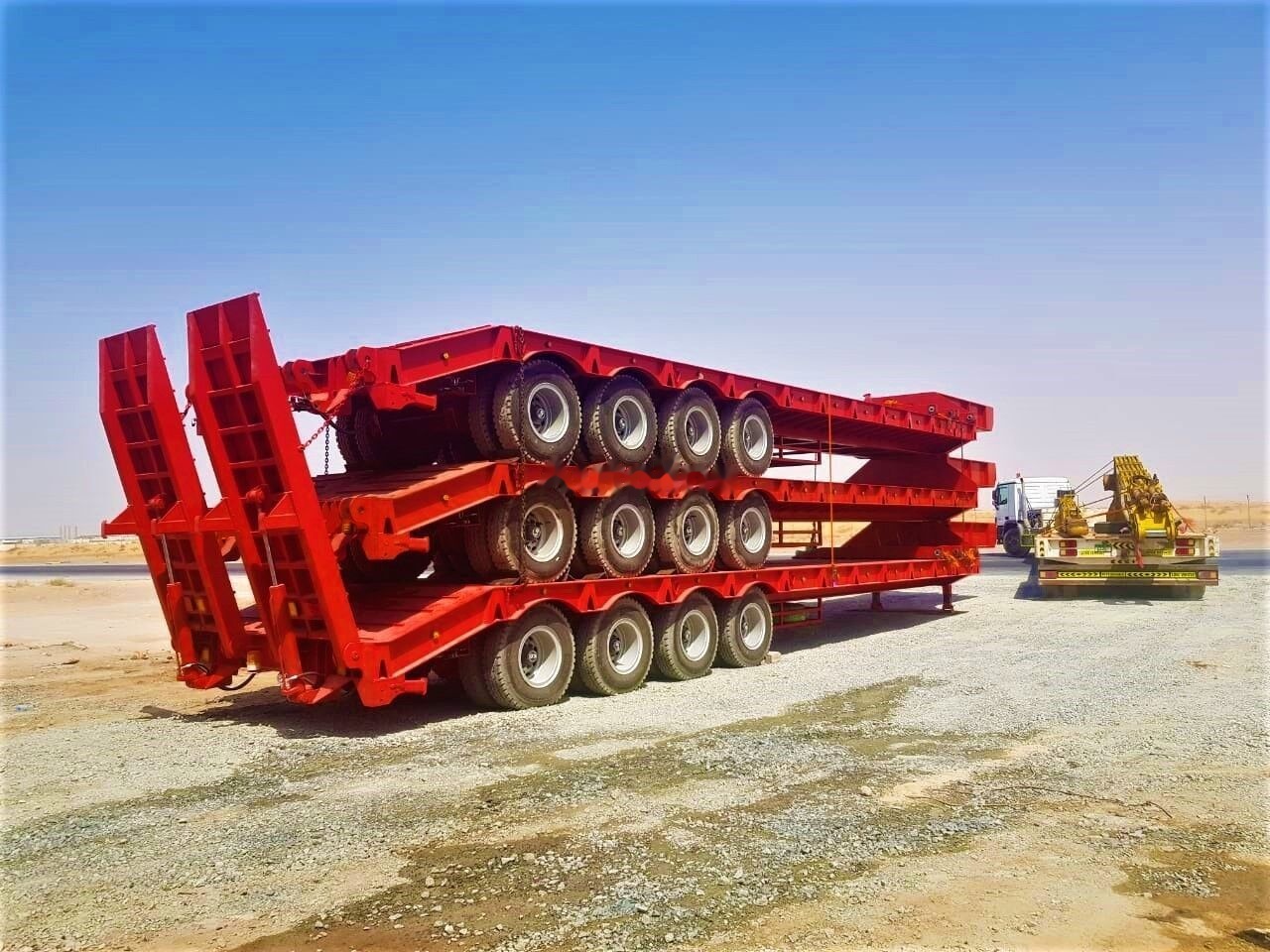 AME 80 Ton Lowbed from Manufacturer Company - Semirimorchio pianale ribassato: foto 5 AME 80 Ton Lowbed from Manufacturer Company - Semirimorchio pianale ribassato: foto 5