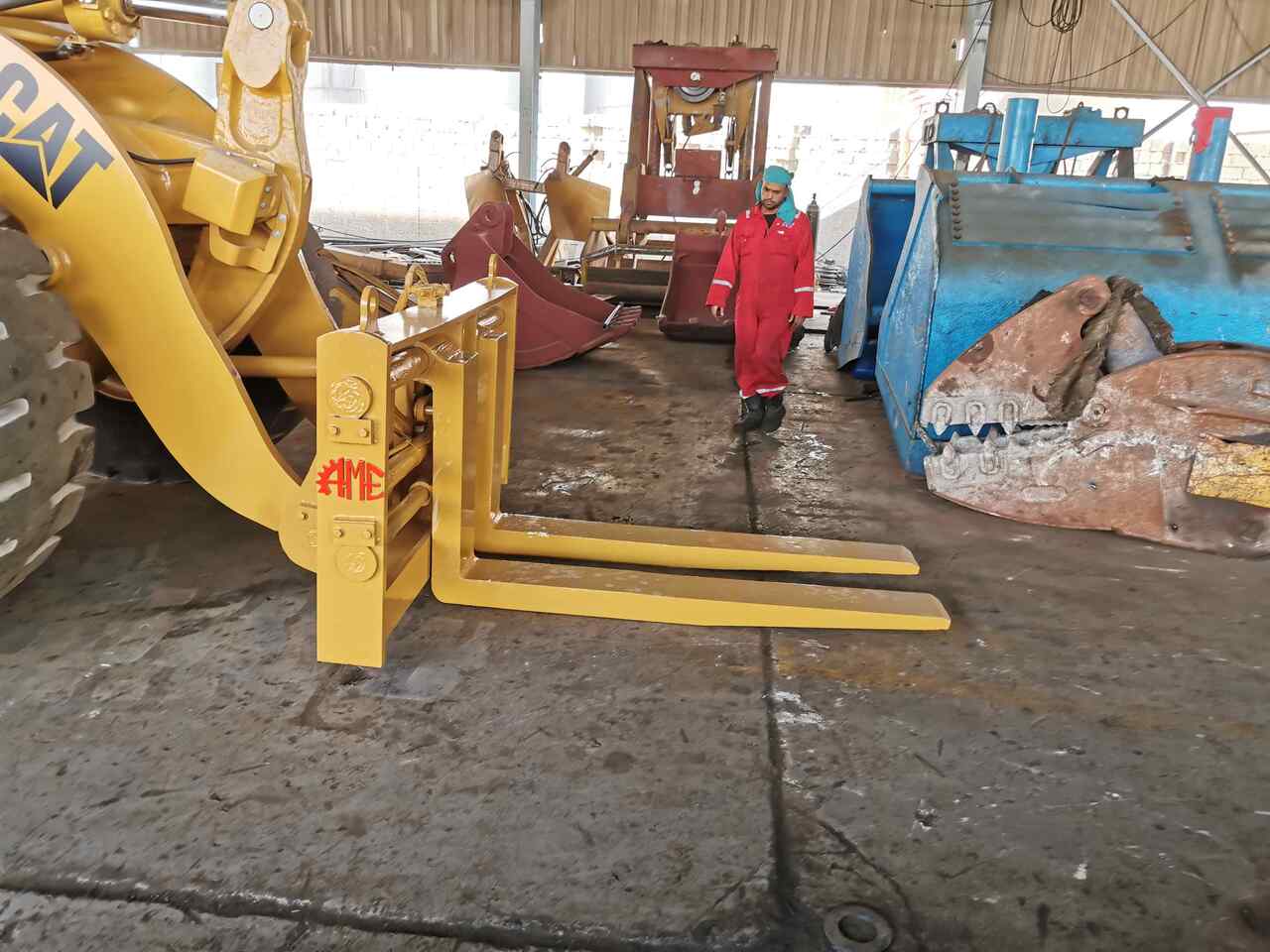 AME Hydraulic Pallet Fork - Forche per Pala gommata: foto 3 AME Hydraulic Pallet Fork - Forche per Pala gommata: foto 3