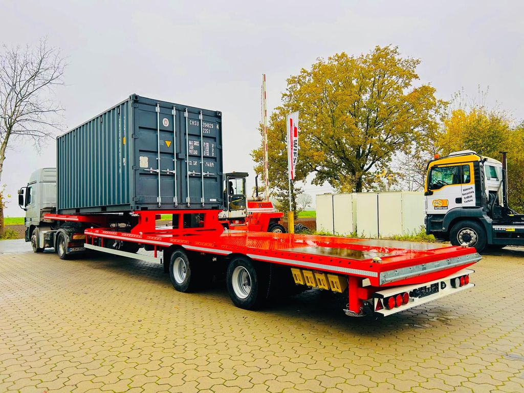 2-Achs Stufensattel Tele Zwangslenkung Kran - Semirimorchio pianale ribassato: foto 4 2-Achs Stufensattel Tele Zwangslenkung Kran - Semirimorchio pianale ribassato: foto 4