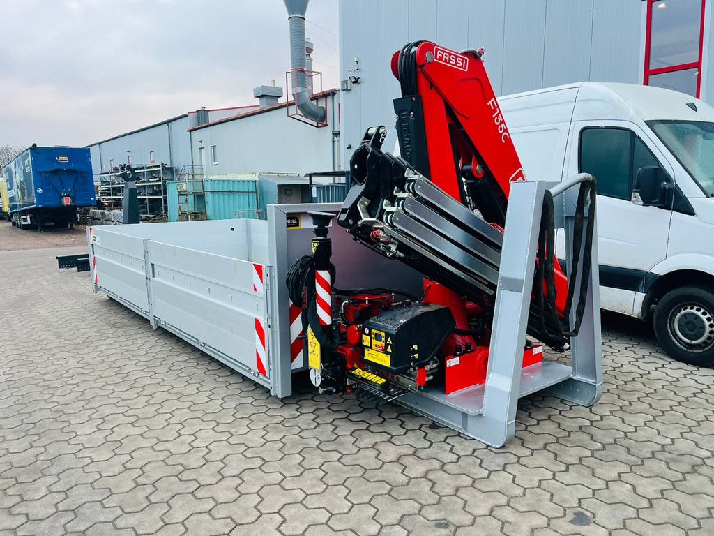Abrollcontainer Container Kran Fassi F135 Abrollcontainer Container 6,5 m Kran Fassi F135 - Semirimorchio portacontainer/ Caisse interchangeable: foto 1 Abrollcontainer Container Kran Fassi F135 Abrollcontainer Container 6,5 m Kran Fassi F135 - Semirimorchio portacontainer/ Caisse interchangeable: foto 1