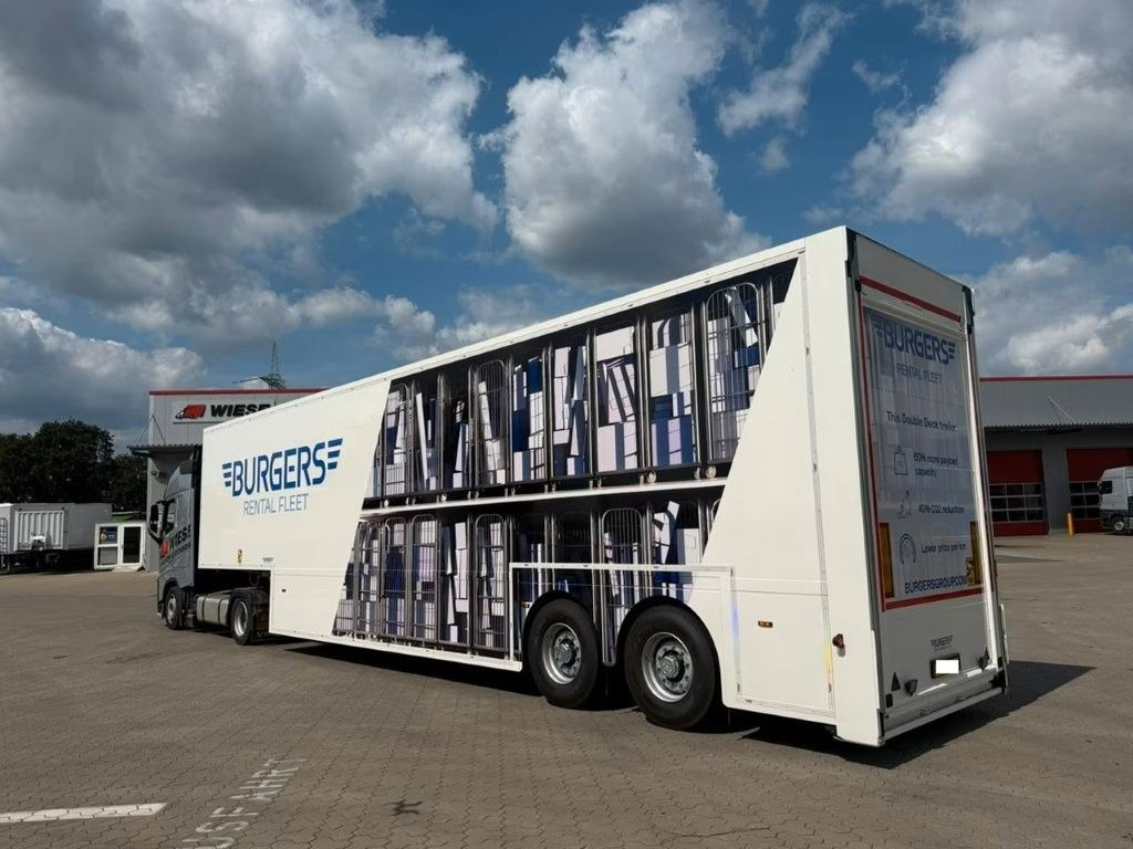 Burgers Doppelstock- ZL + 1 Jahr Garantie - Semirimorchio pianale ribassato: foto 2 Burgers Doppelstock- ZL + 1 Jahr Garantie - Semirimorchio pianale ribassato: foto 2
