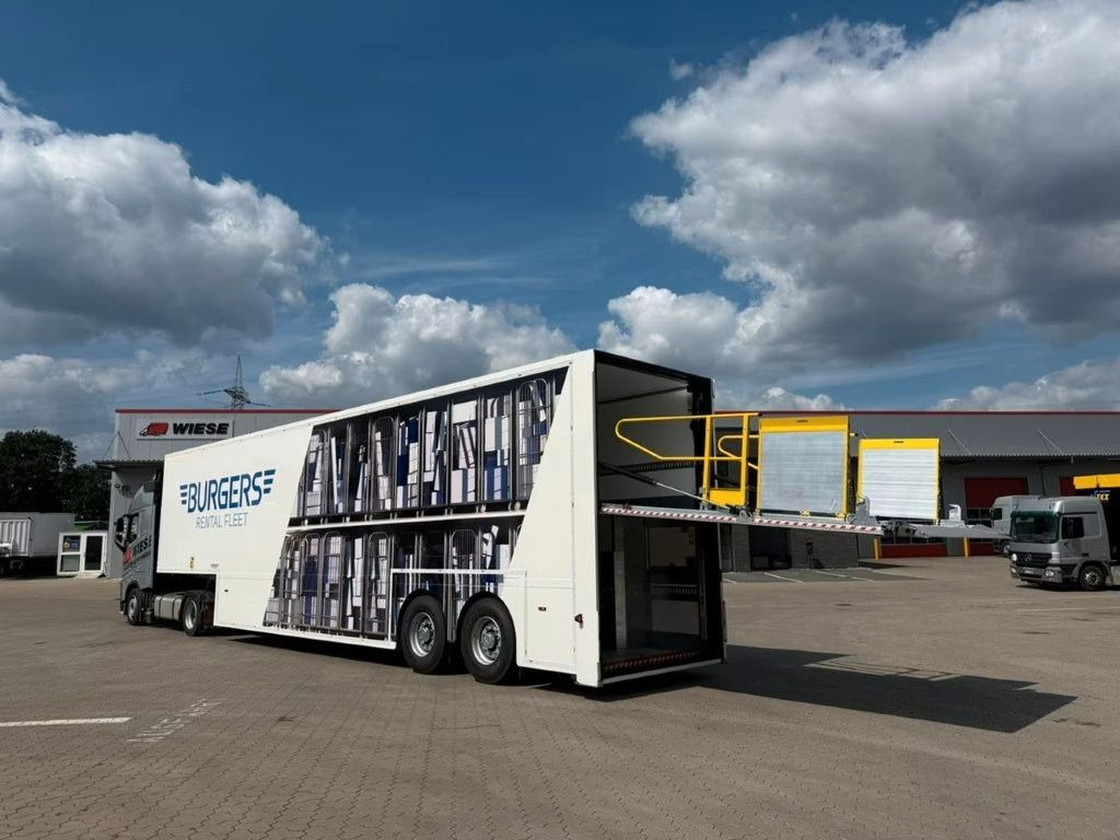 Burgers Doppelstock- ZL + 1 Jahr Garantie - Semirimorchio pianale ribassato: foto 1 Burgers Doppelstock- ZL + 1 Jahr Garantie - Semirimorchio pianale ribassato: foto 1