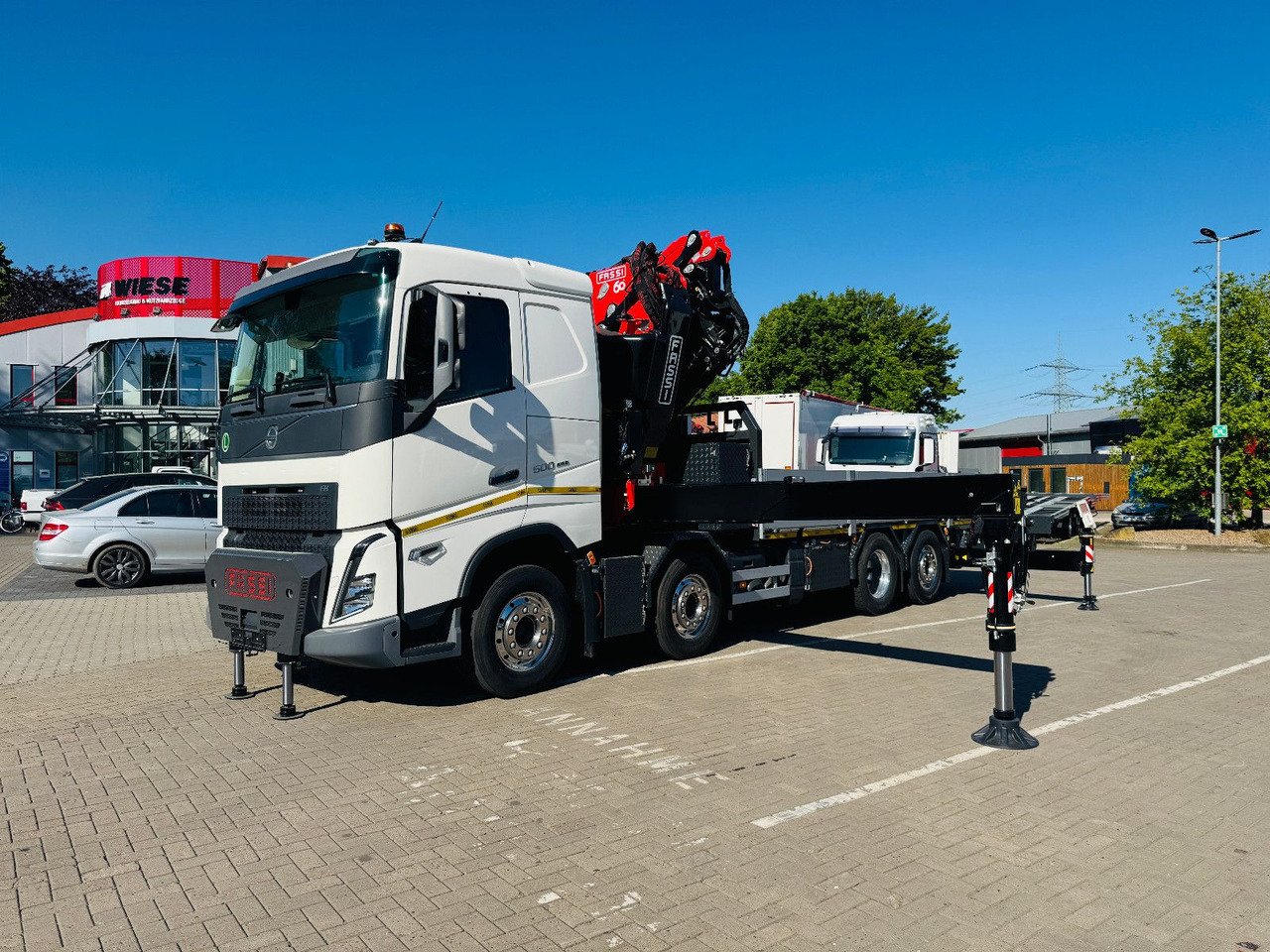 Camion, Camion con gru Volvo FH 500 8x2 mit F710RA.2.27 L426 und V20 Winde: foto 13