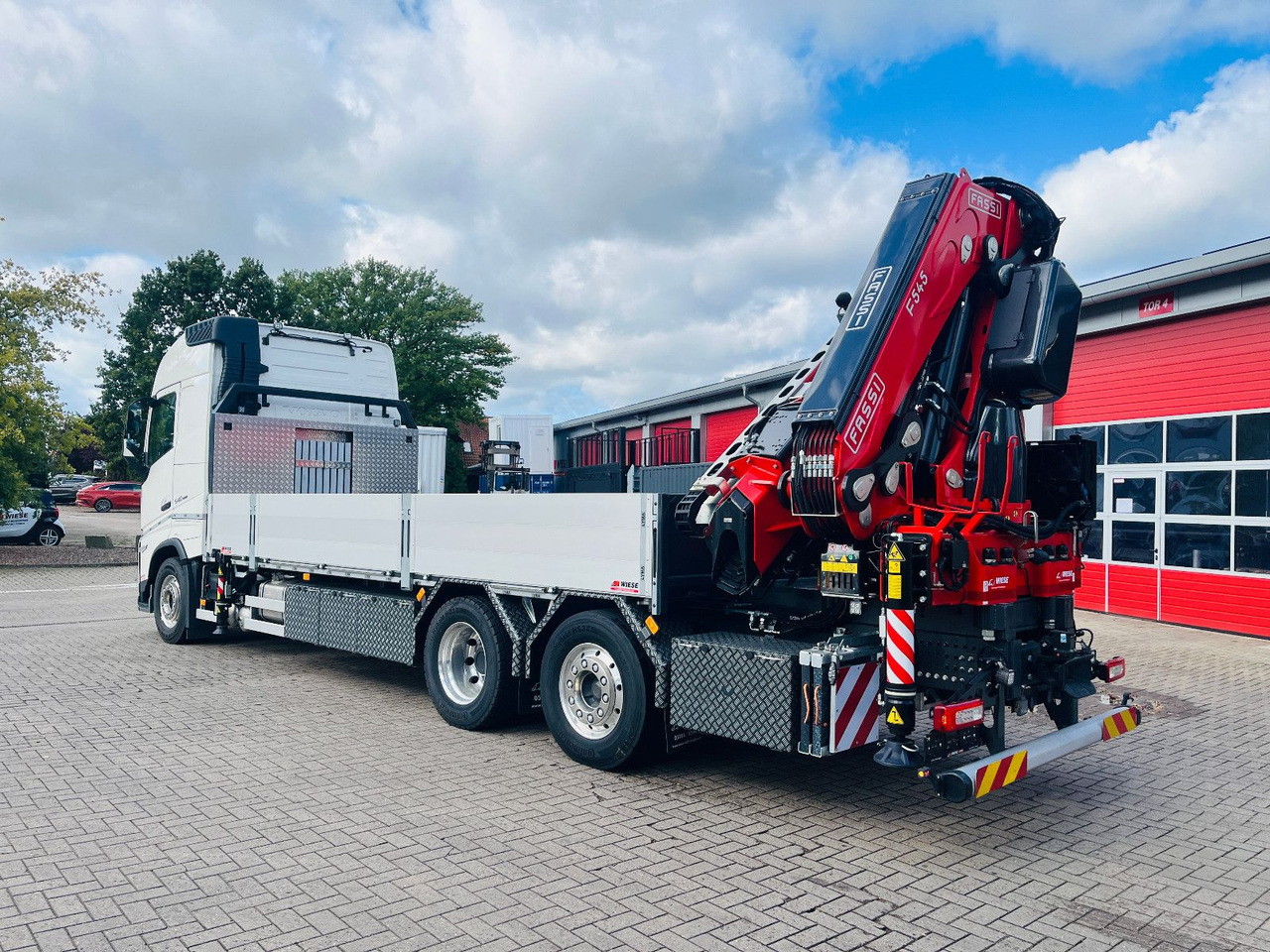 Camion, Camion con gru Volvo FH 540 6x2 Container Fassi F545 Heck: foto 9