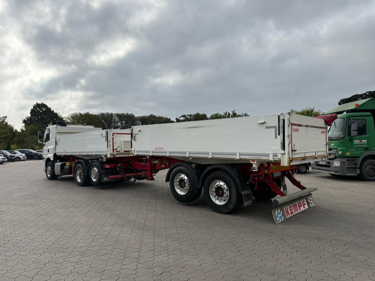 DAF CF 480 FAN 6x2 Dreiseitenkipper Inkl. Anhänger - Autocarro ribaltabile: foto 5 DAF CF 480 FAN 6x2 Dreiseitenkipper Inkl. Anhänger - Autocarro ribaltabile: foto 5
