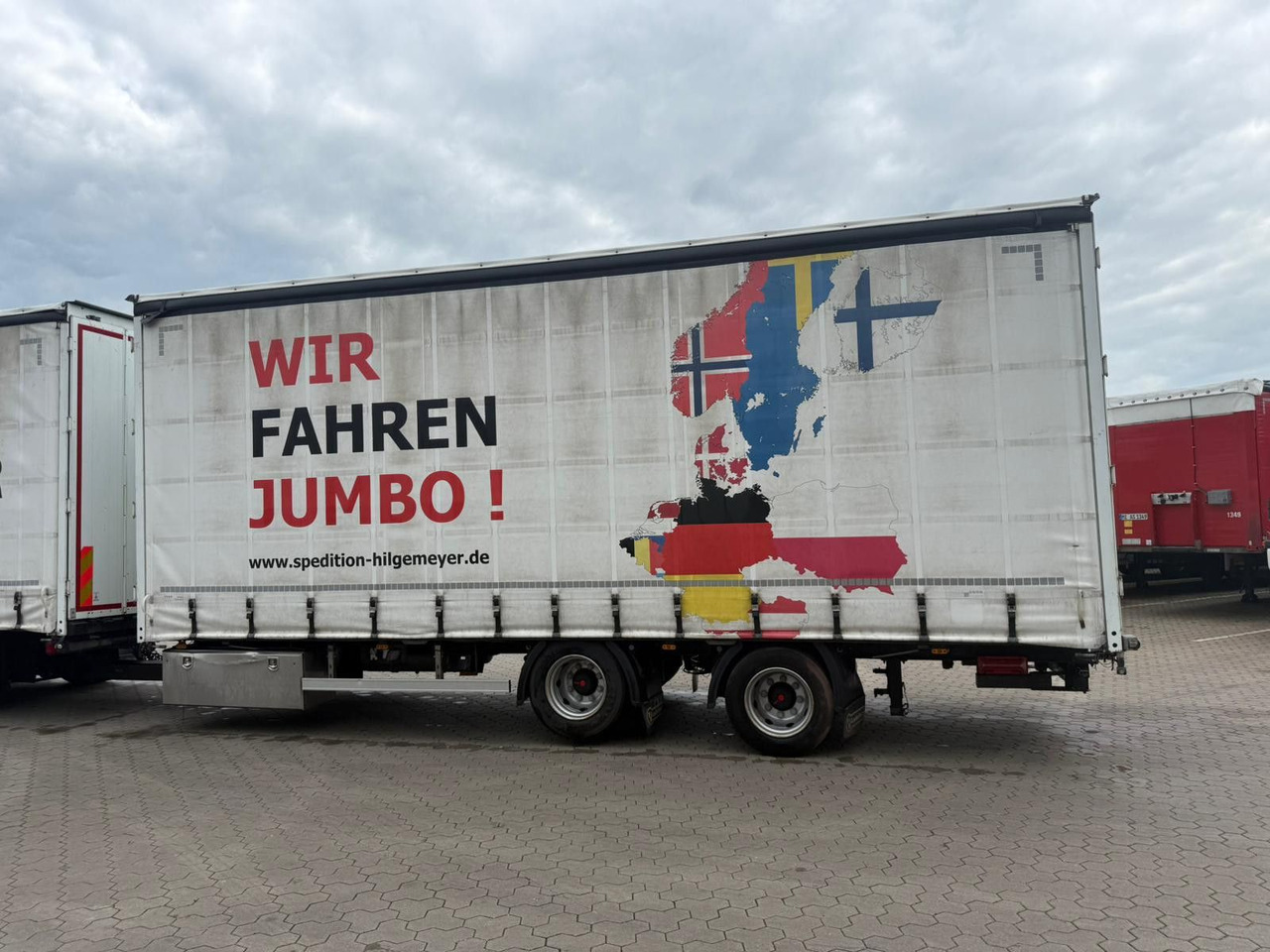 FBL Tandem Anhänger Volumen Inklusive LKW!! - Rimorchio centinato: foto 5 FBL Tandem Anhänger Volumen Inklusive LKW!! - Rimorchio centinato: foto 5