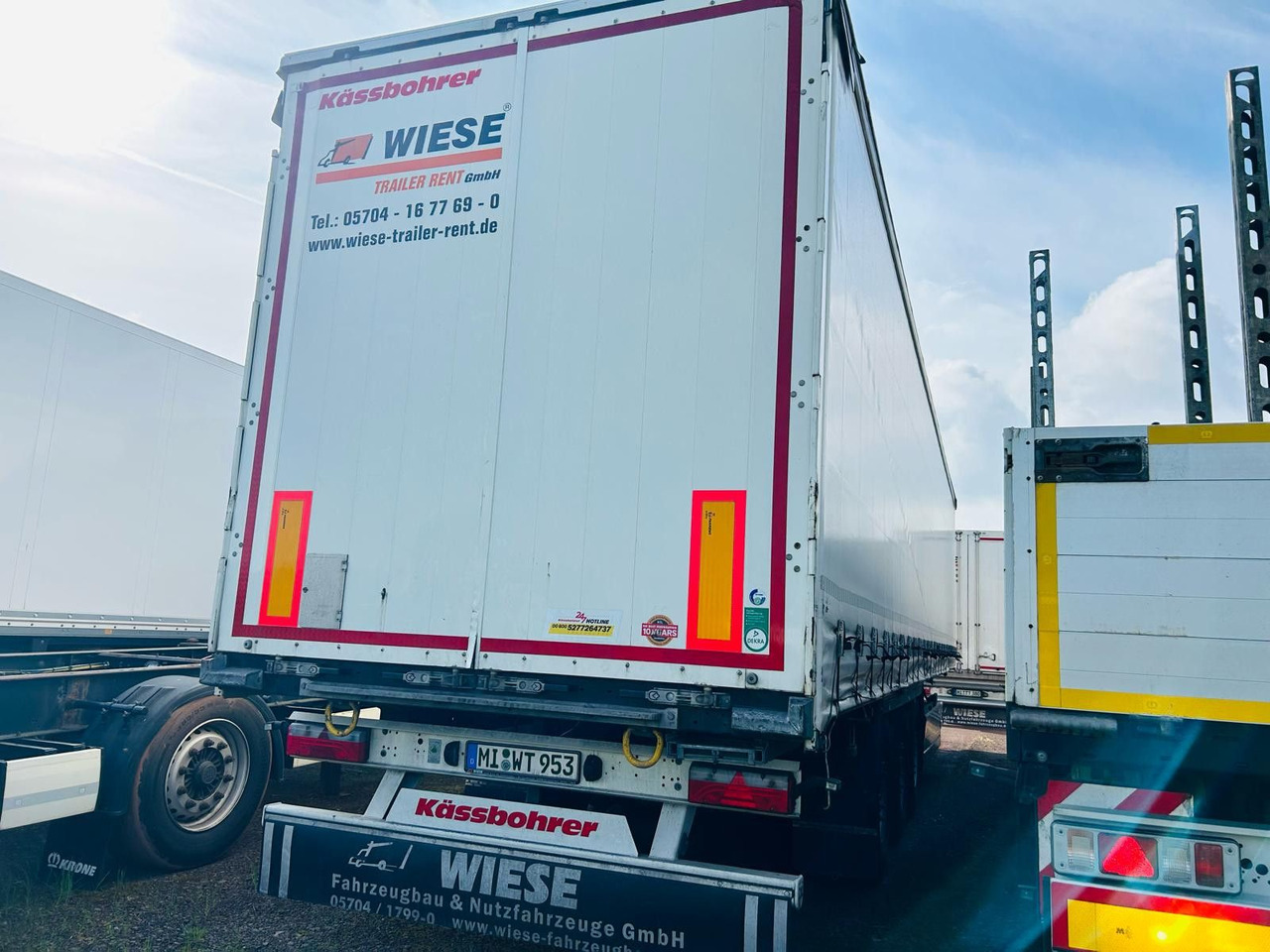 Kässbohrer Schiebeplanen Auflieger - Semirimorchio centinato: foto 2 Kässbohrer Schiebeplanen Auflieger - Semirimorchio centinato: foto 2