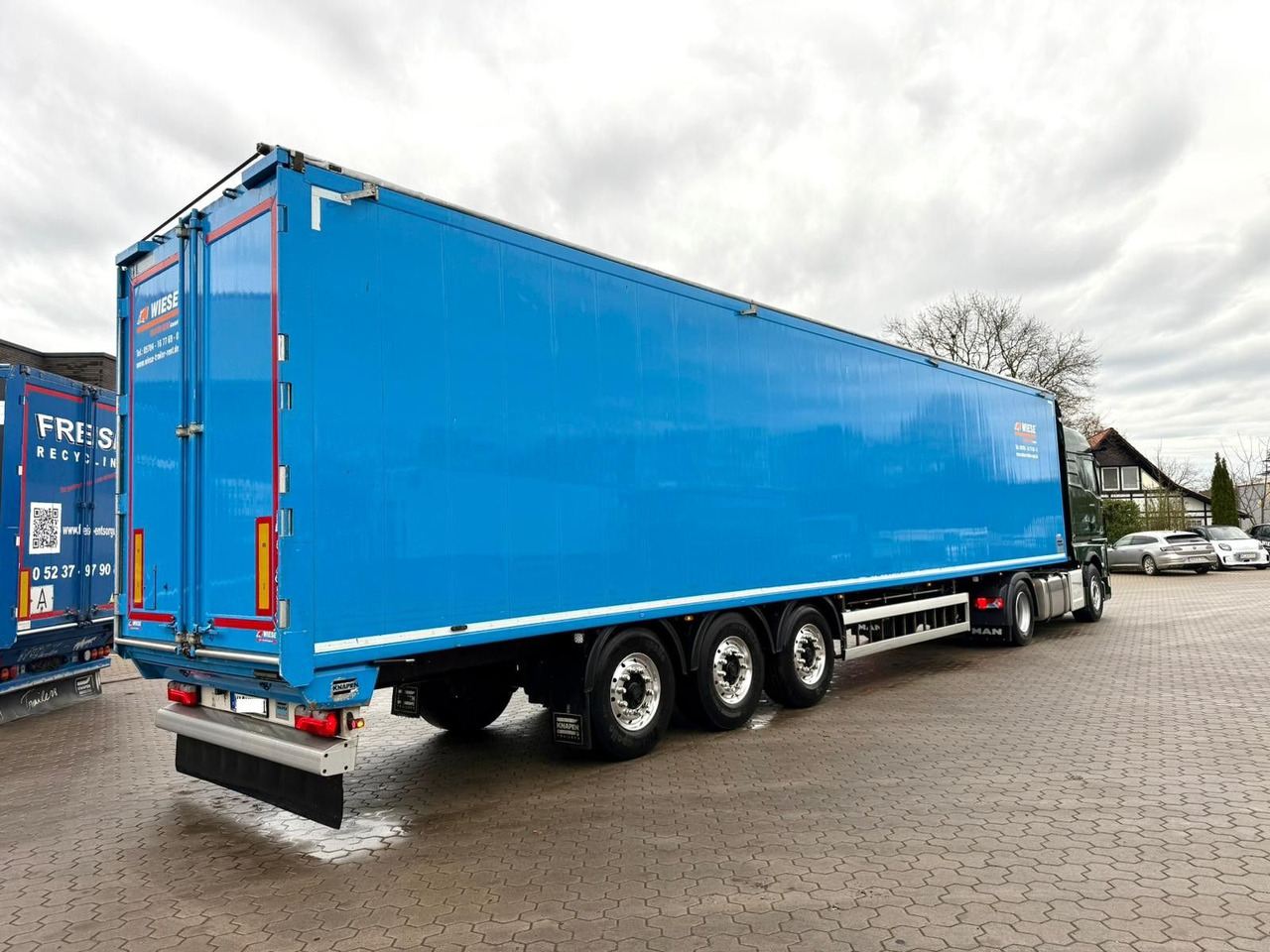 Knapen K100 Schubboden 92m³ 10mm Boden Powersheet TOP - Semirimorchio piano mobile: foto 4 Knapen K100 Schubboden 92m³ 10mm Boden Powersheet TOP - Semirimorchio piano mobile: foto 4