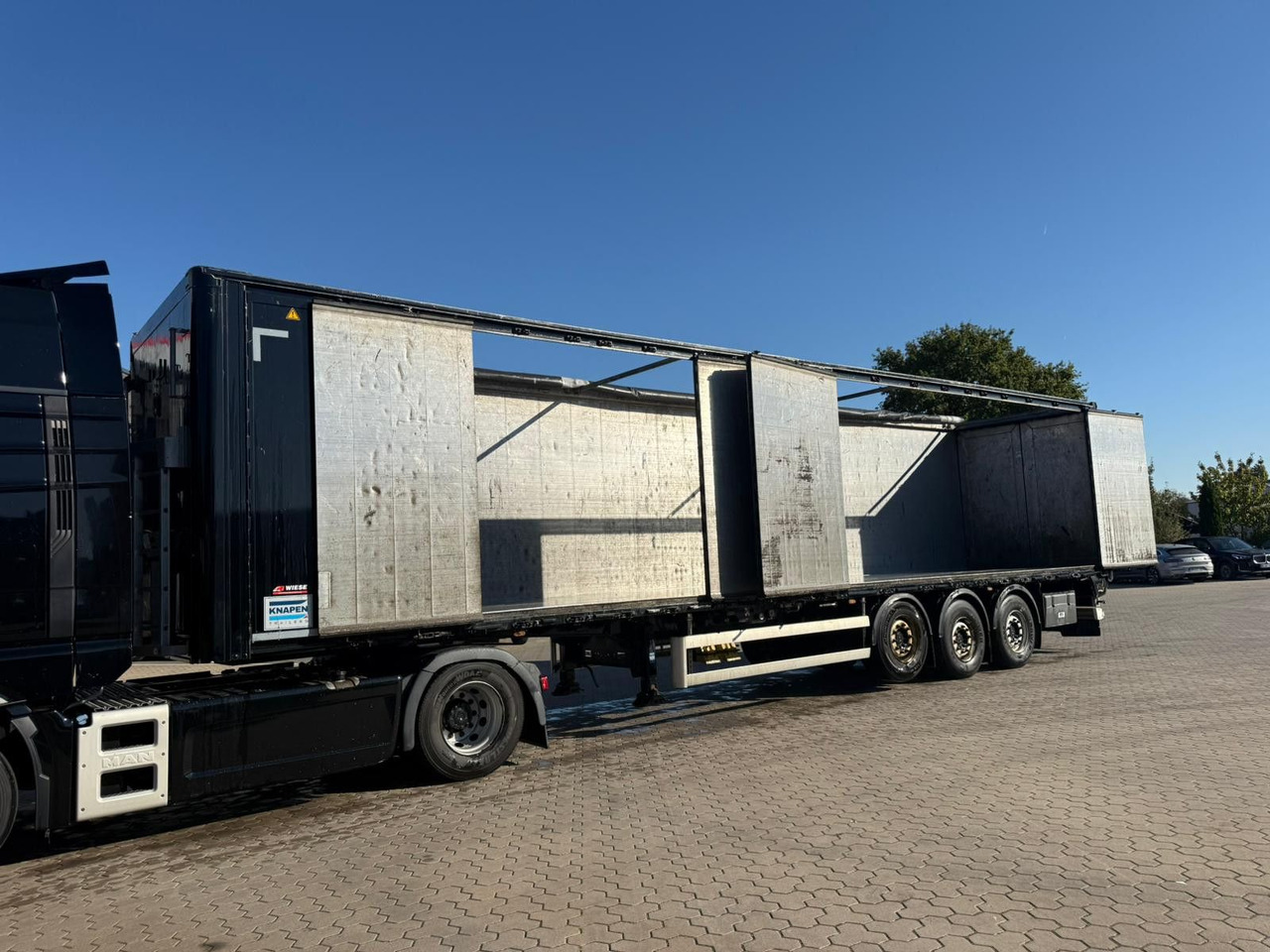 Knapen K502 Seitentüren Schubboden - Semirimorchio piano mobile: foto 1 Knapen K502 Seitentüren Schubboden - Semirimorchio piano mobile: foto 1