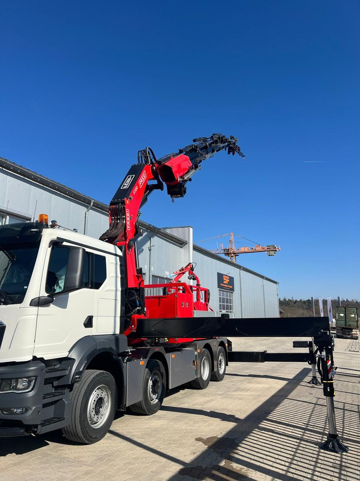 MAN 8x4 mit F1150RA.2.28 L616 Winde - Autocarro con pianale/ Cassone fisso, Camion con gru: foto 5 MAN 8x4 mit F1150RA.2.28 L616 Winde - Autocarro con pianale/ Cassone fisso, Camion con gru: foto 5