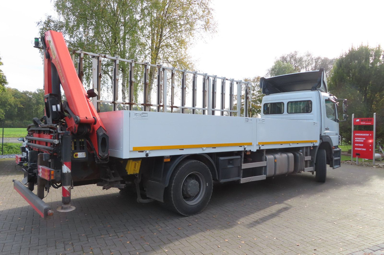 Mercedes-Benz Axor 1833 L - Glastransporter Kran Palfinger - Camion con gru: foto 1 Mercedes-Benz Axor 1833 L - Glastransporter Kran Palfinger - Camion con gru: foto 1