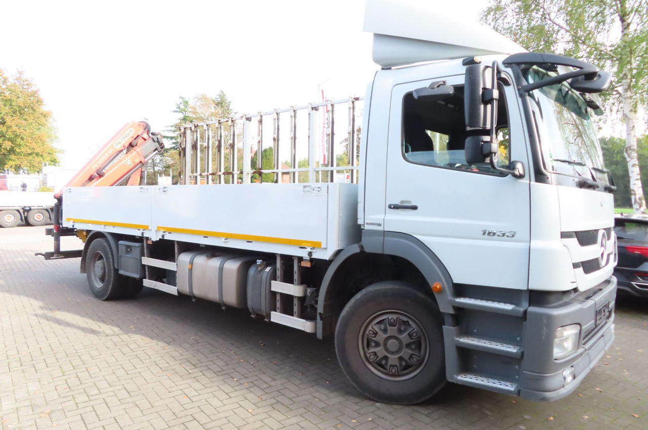 Camion con gru Mercedes-Benz Axor  1833 L - Glastransporter Kran Palfinger: foto 6