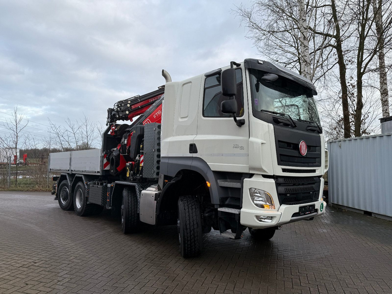 Tatra 41.500 8x8 Phoenix Fassi F710 Kran - Autocarro con pianale/ Cassone fisso, Camion con gru: foto 3 Tatra 41.500 8x8 Phoenix Fassi F710 Kran - Autocarro con pianale/ Cassone fisso, Camion con gru: foto 3
