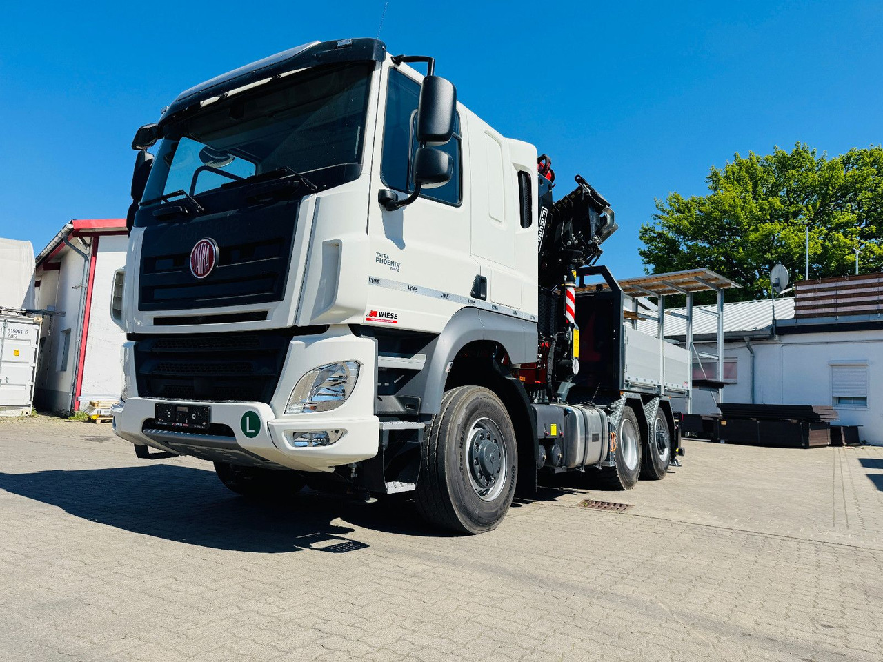 Tatra 6x6x6 Phoenix Fassi F545RA.2.27 L214 V20 - Autocarro con pianale/ Cassone fisso, Camion con gru: foto 1 Tatra 6x6x6 Phoenix Fassi F545RA.2.27 L214 V20 - Autocarro con pianale/ Cassone fisso, Camion con gru: foto 1
