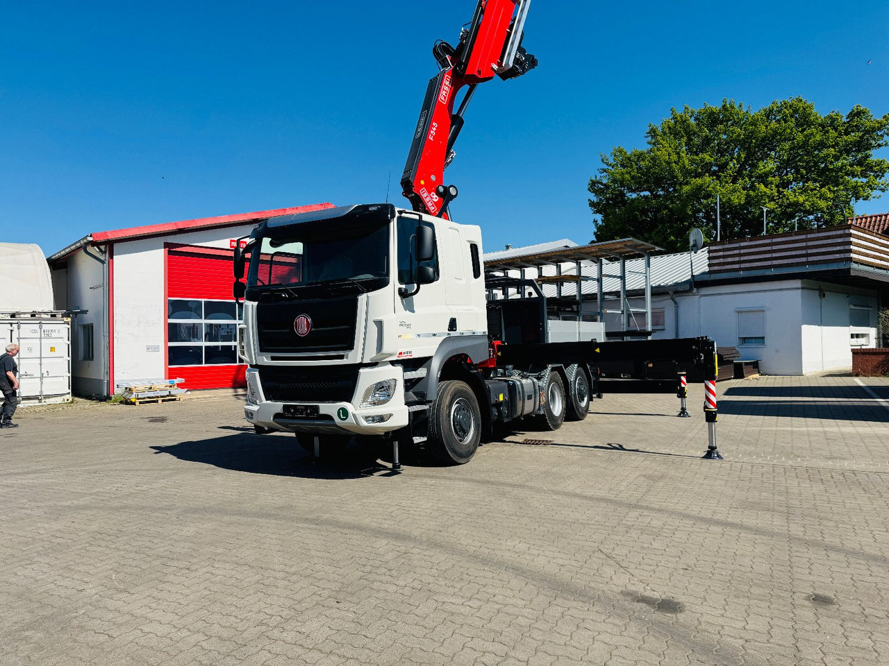 Tatra 6x6x6 Phoenix Fassi F545RA.2.27 L214 V20 - Autocarro con pianale/ Cassone fisso, Camion con gru: foto 5 Tatra 6x6x6 Phoenix Fassi F545RA.2.27 L214 V20 - Autocarro con pianale/ Cassone fisso, Camion con gru: foto 5