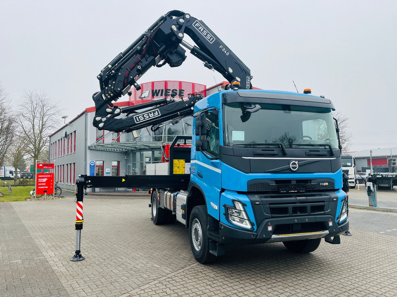 Volvo FMX 500 inkl. F345RB.2.24 & L324 +V20 & Korb - Autocarro con pianale/ Cassone fisso, Camion con gru: foto 5 Volvo FMX 500 inkl. F345RB.2.24 & L324 +V20 & Korb - Autocarro con pianale/ Cassone fisso, Camion con gru: foto 5