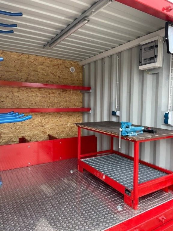Wiese Abrollcontainer für Baustelle/Werkstatt/.. - Rimorchio portacontainer/ Caisse interchangeable: foto 2 Wiese Abrollcontainer für Baustelle/Werkstatt/.. - Rimorchio portacontainer/ Caisse interchangeable: foto 2