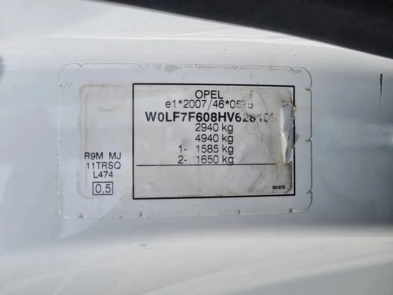 Furgoncino, Furgone doppia cabina Opel VIVARO-B L2 Dubbele Cabine 6 Zits 1.6 CDTI 95 PK Euro 6: foto 9