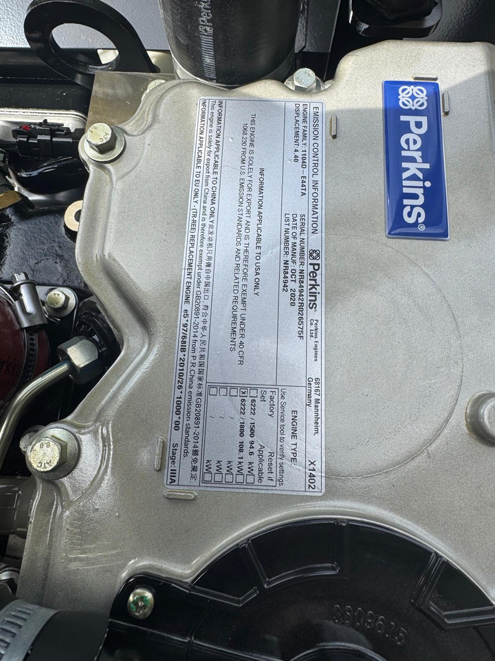 New Perkins 1104D-E44TA NR Build Generating Set with Radiator - Motore: foto 5 New Perkins 1104D-E44TA NR Build Generating Set with Radiator - Motore: foto 5