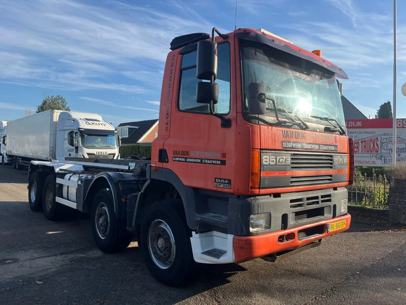 DAF CF 85.340 8X4 HOLLAND TRUCK FULL STEEL SUSPENSION MANUAL ZF GEARBOX - Camion con sistema di cavi: foto 4 DAF CF 85.340 8X4 HOLLAND TRUCK FULL STEEL SUSPENSION MANUAL ZF GEARBOX - Camion con sistema di cavi: foto 4