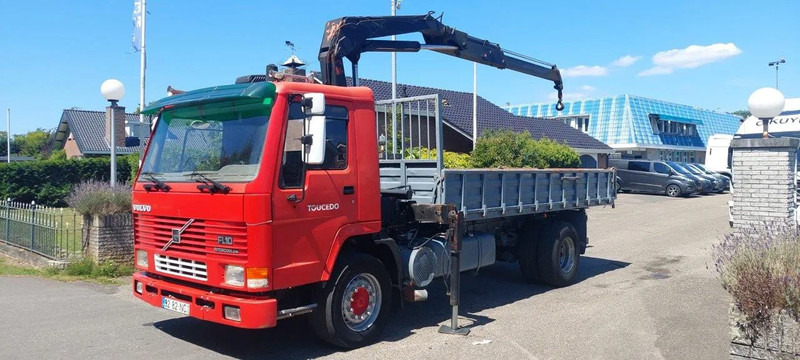 Volvo FL 10.320 4x2 Kipper Crane Steel Suspension - Autocarro ribaltabile, Camion con gru: foto 3 Volvo FL 10.320 4x2 Kipper Crane Steel Suspension - Autocarro ribaltabile, Camion con gru: foto 3