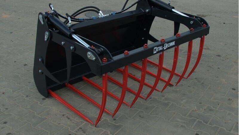 Metal-Technik Krokodyl 1,8 m euro/sms - Benna a polipo per Trattore: foto 1 Metal-Technik Krokodyl 1,8 m euro/sms - Benna a polipo per Trattore: foto 1