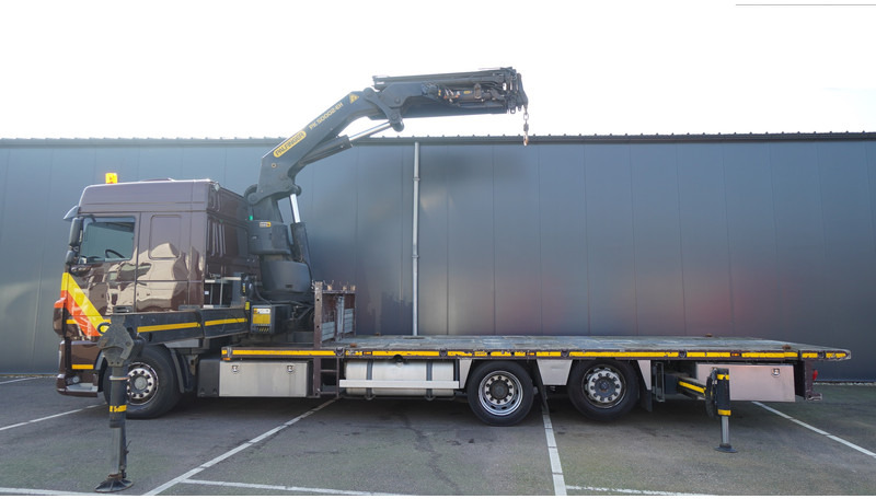 DAF XF 460 6X2 FLATBED TRUCK WITH PALFINGER PK 50002 CRANE - Camion con gru: foto 1 DAF XF 460 6X2 FLATBED TRUCK WITH PALFINGER PK 50002 CRANE - Camion con gru: foto 1