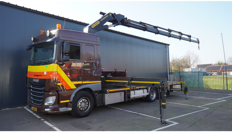 DAF XF 460 6X2 FLATBED TRUCK WITH PALFINGER PK 50002 CRANE - Camion con gru: foto 2 DAF XF 460 6X2 FLATBED TRUCK WITH PALFINGER PK 50002 CRANE - Camion con gru: foto 2