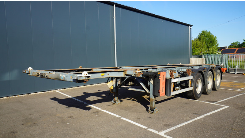 Groenewegen 3 AXLE CONTAINER TRANSPORT TRAILER - Semirimorchio portacontainer/ Caisse interchangeable: foto 2 Groenewegen 3 AXLE CONTAINER TRANSPORT TRAILER - Semirimorchio portacontainer/ Caisse interchangeable: foto 2