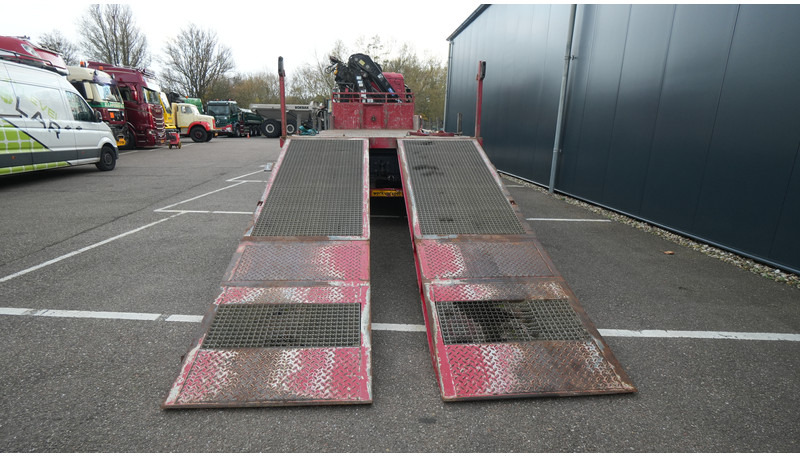 MAN TGA 35.400 8X4 MACHINE/CAR TRANSPORT WITH HIAB 244 EP-4 HI-DUO CRANE 364.000KM - Camion con gru: foto 5 MAN TGA 35.400 8X4 MACHINE/CAR TRANSPORT WITH HIAB 244 EP-4 HI-DUO CRANE 364.000KM - Camion con gru: foto 5