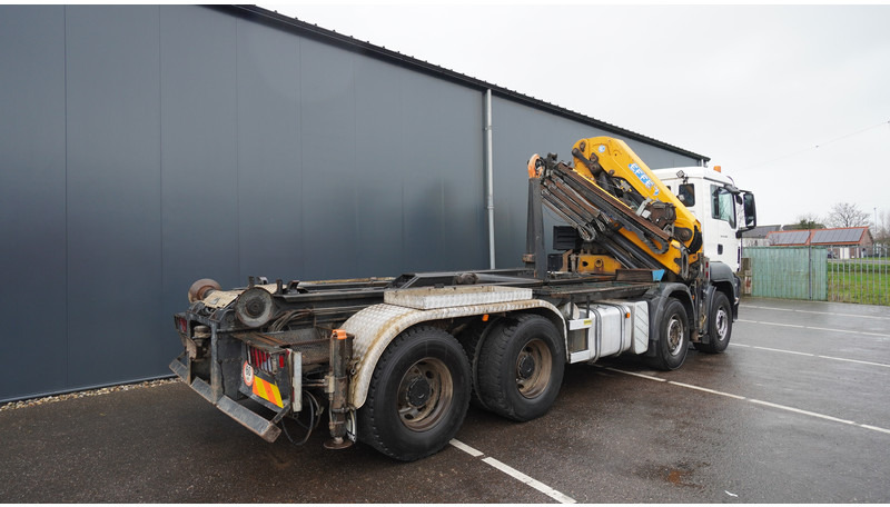 Camion con gru MAN TGS 35.400 8X4 HOOKARM SYSTEM WITH EFFER 305/11/6S: foto 9