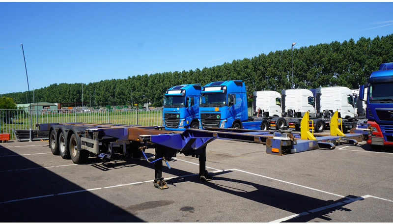 Pacton 3 AXLE CONTAINER TRANSPORT TRAILER EXTENDABLE 45 FT - Semirimorchio portacontainer/ Caisse interchangeable: foto 3 Pacton 3 AXLE CONTAINER TRANSPORT TRAILER EXTENDABLE 45 FT - Semirimorchio portacontainer/ Caisse interchangeable: foto 3