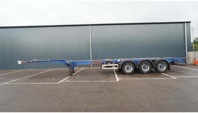 Pacton 3 AXLE MULTI CONTAINER TRANSPORT TRAILER EXTENDABLE 45 FT - Semirimorchio portacontainer/ Caisse interchangeable: foto 1 Pacton 3 AXLE MULTI CONTAINER TRANSPORT TRAILER EXTENDABLE 45 FT - Semirimorchio portacontainer/ Caisse interchangeable: foto 1