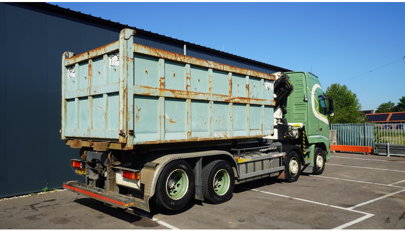 Camion con gru Volvo FH 540 8X2 HOOKARM SYSTEM WITH PALFINGER PK 20002 CRANE: foto 9