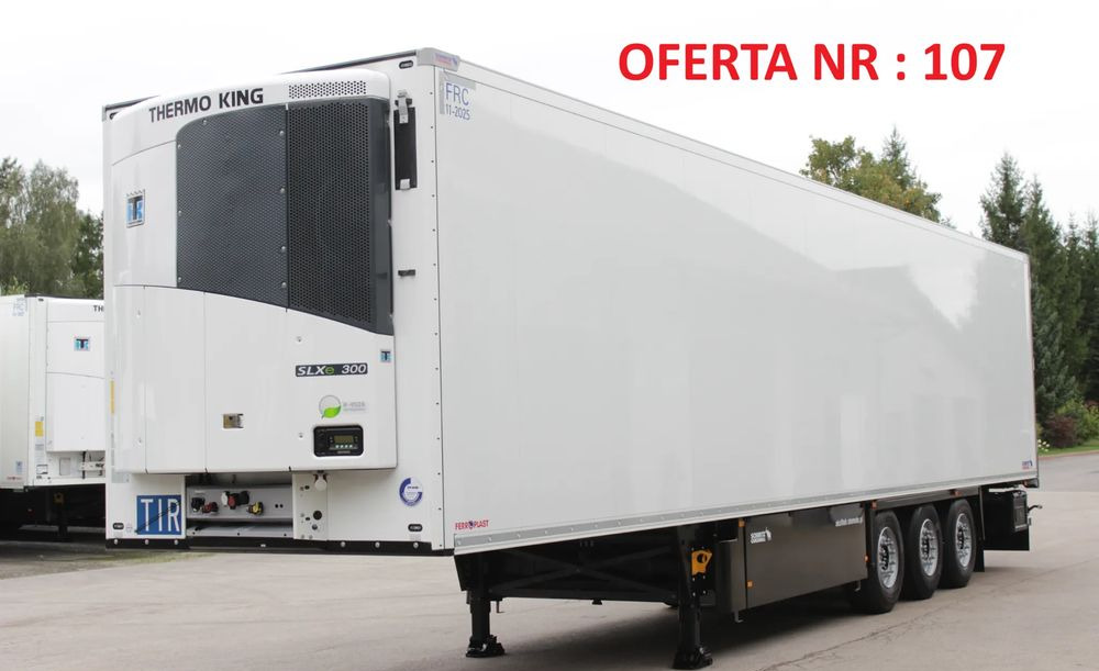 Schmitz Cargobull FP 60 V7 Thermo King SLXi 300 / JAK NOWA / ŚCIANA 7 CM / - Semirimorchio frigorifero: foto 1 Schmitz Cargobull FP 60 V7 Thermo King SLXi 300 / JAK NOWA / ŚCIANA 7 CM / - Semirimorchio frigorifero: foto 1