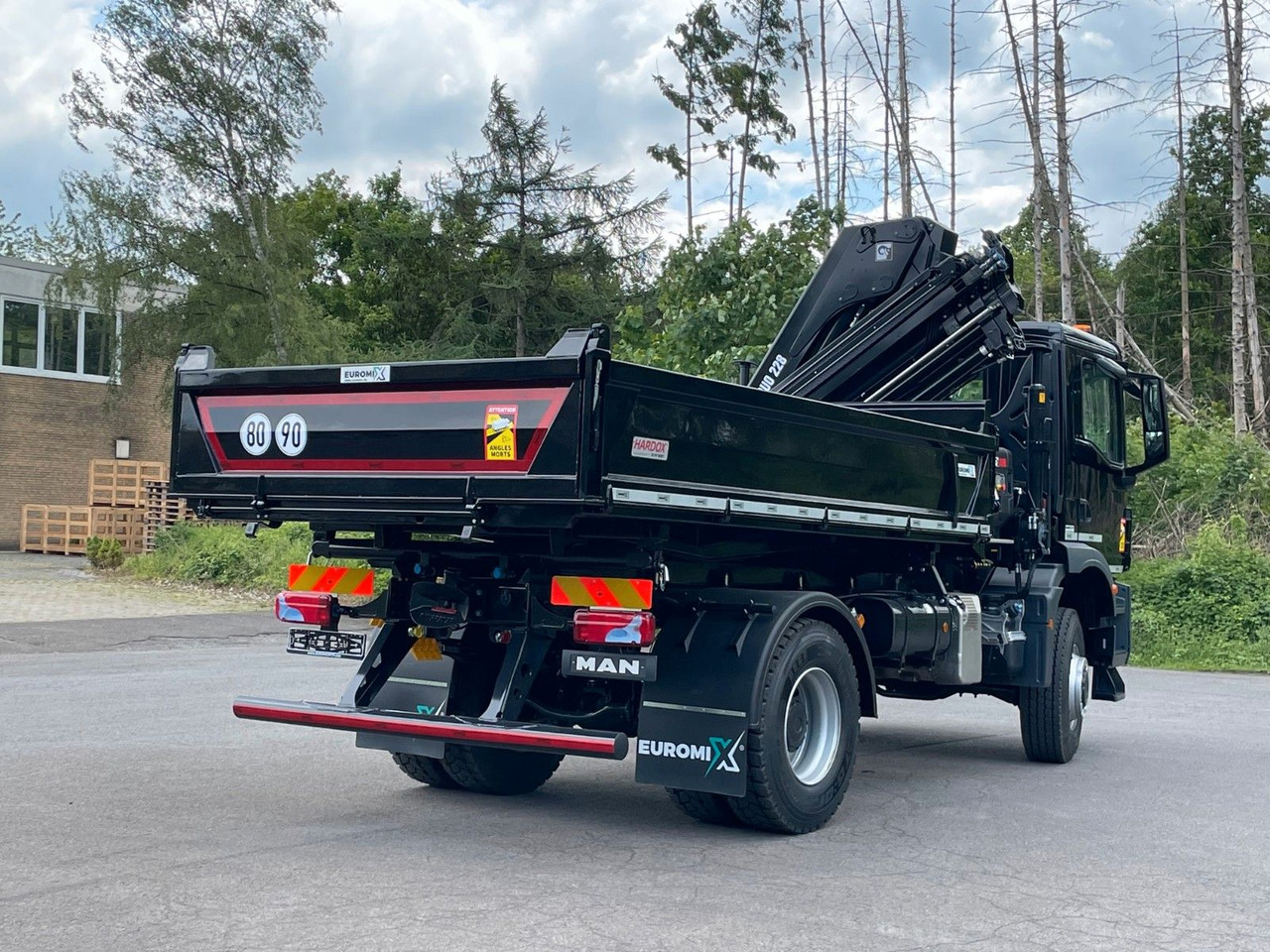 MAN TGM 18.320 4x4 Euro6e Hiab X Hiduo 228-4 - Autocarro ribaltabile, Camion con gru: foto 5 MAN TGM 18.320 4x4 Euro6e Hiab X Hiduo 228-4 - Autocarro ribaltabile, Camion con gru: foto 5