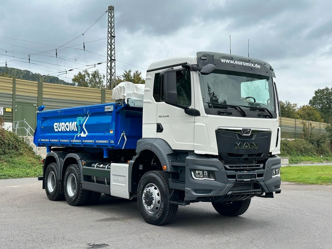 MAN TGS 33.440 6x6 /Euro6 3-Seiten-Kipper EuromixMTP - Autocarro ribaltabile: foto 3 MAN TGS 33.440 6x6 /Euro6 3-Seiten-Kipper EuromixMTP - Autocarro ribaltabile: foto 3