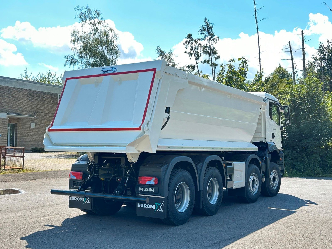 Autocarro ribaltabile MAN TGS 37.480 8x4 EuromixMTP Mulden Kipper: foto 5