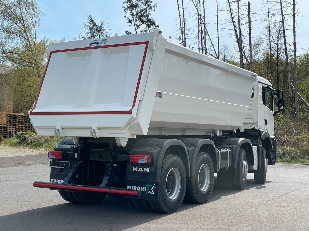 Autocarro ribaltabile MAN TGS 41.400 8x4 /  EUROMIX MTP 20m³/ EURO2 Kipper: foto 6