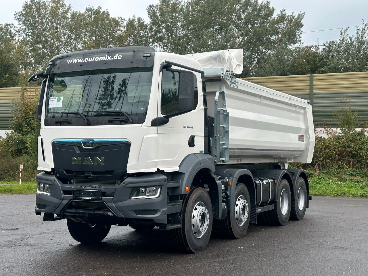 MAN TGS 41.440 BB 8X4 Euromix Mulden Kipper HARDOX - Autocarro ribaltabile: foto 2 MAN TGS 41.440 BB 8X4 Euromix Mulden Kipper HARDOX - Autocarro ribaltabile: foto 2