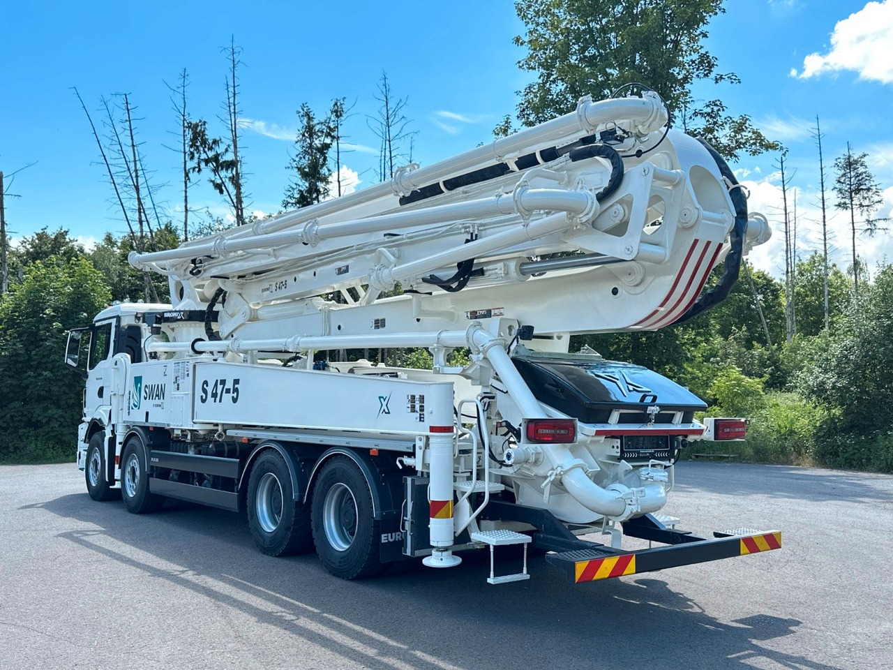 MAN TGS 41.520 8x4 SWAN TSP 47-5 160RZ ( 47m ) - Autobetoniera: foto 4 MAN TGS 41.520 8x4 SWAN TSP 47-5 160RZ ( 47m ) - Autobetoniera: foto 4