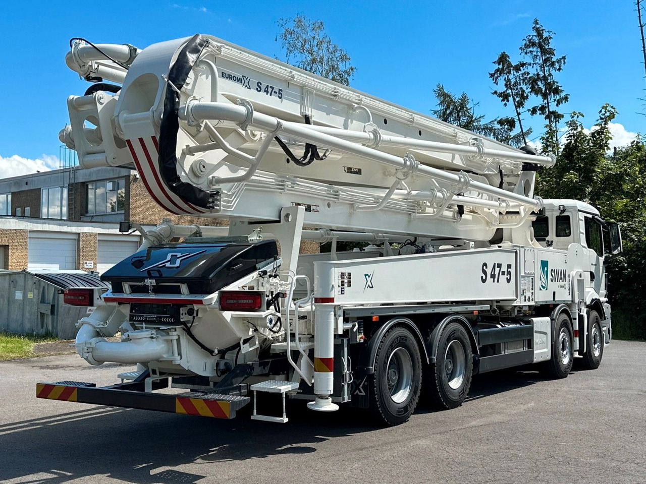 MAN TGS 41.520 8x4 SWAN TSP 47-5 160RZ ( 47m ) - Pompa autocarrata: foto 5 MAN TGS 41.520 8x4 SWAN TSP 47-5 160RZ ( 47m ) - Pompa autocarrata: foto 5