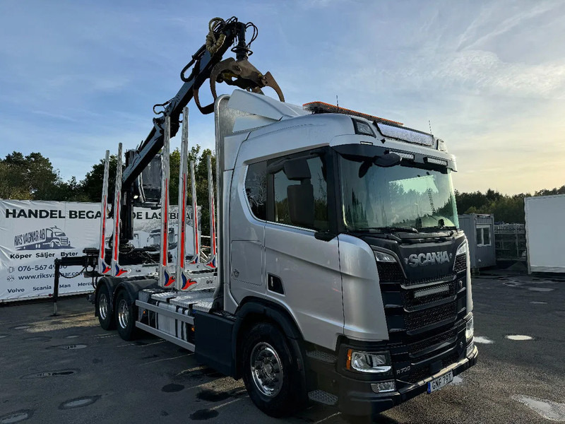 Scania R730 V8 6X4, Retarder,Timber-truck + Kesla, 2020 - Camion trasporto legname, Camion con gru: foto 1 Scania R730 V8 6X4, Retarder,Timber-truck + Kesla, 2020 - Camion trasporto legname, Camion con gru: foto 1