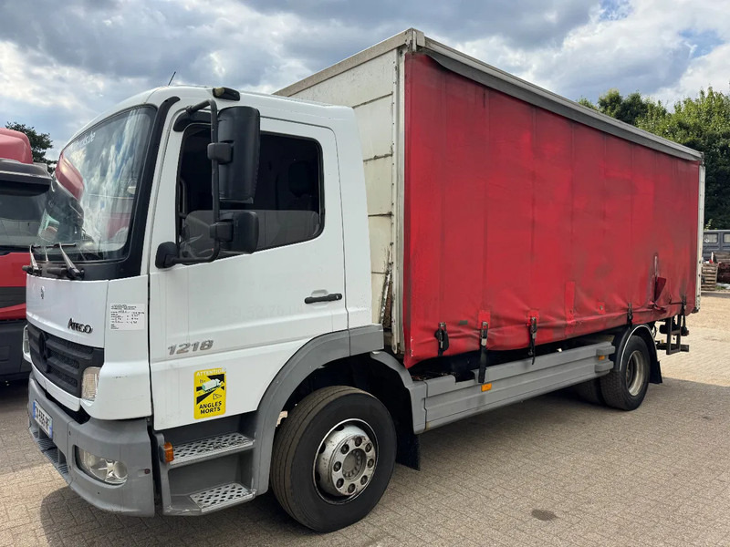 Mercedes-Benz Atego 1218 **FULL STEEL-SUSPENSION LAMES** - Camion centinato: foto 1 Mercedes-Benz Atego 1218 **FULL STEEL-SUSPENSION LAMES** - Camion centinato: foto 1