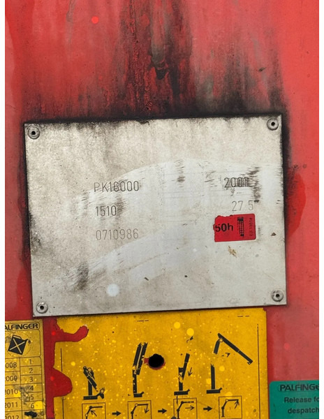 Autocarro con pianale/ Cassone fisso, Camion con gru Volvo FM 10.360 **BELGIAN TRUCK-FULL STEEL-PALFINGER PK16000**: foto 17