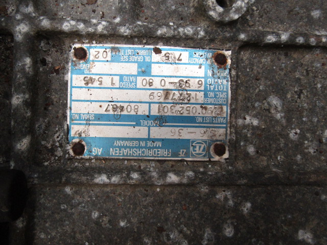 CUMMINS 6BT 315 160HP ENGINE & GEARBOX ZF S-6.36 6 SPEED GEARBOX (RUNS PERFECT) - Motore per Camion: foto 1 CUMMINS 6BT 315 160HP ENGINE & GEARBOX ZF S-6.36 6 SPEED GEARBOX (RUNS PERFECT) - Motore per Camion: foto 1